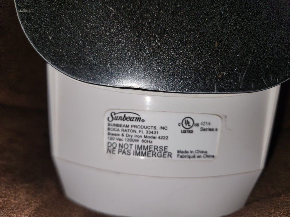 Sunbeam Iron - Works - photo 5