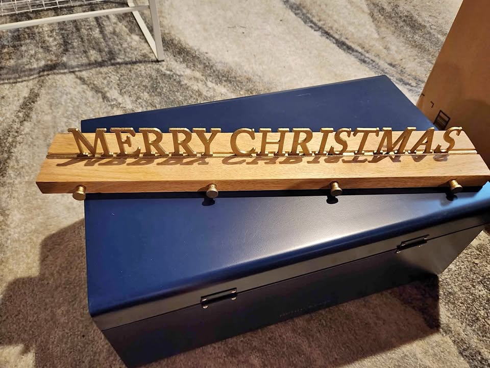 Merry Christmas Weighted Stocking Holder