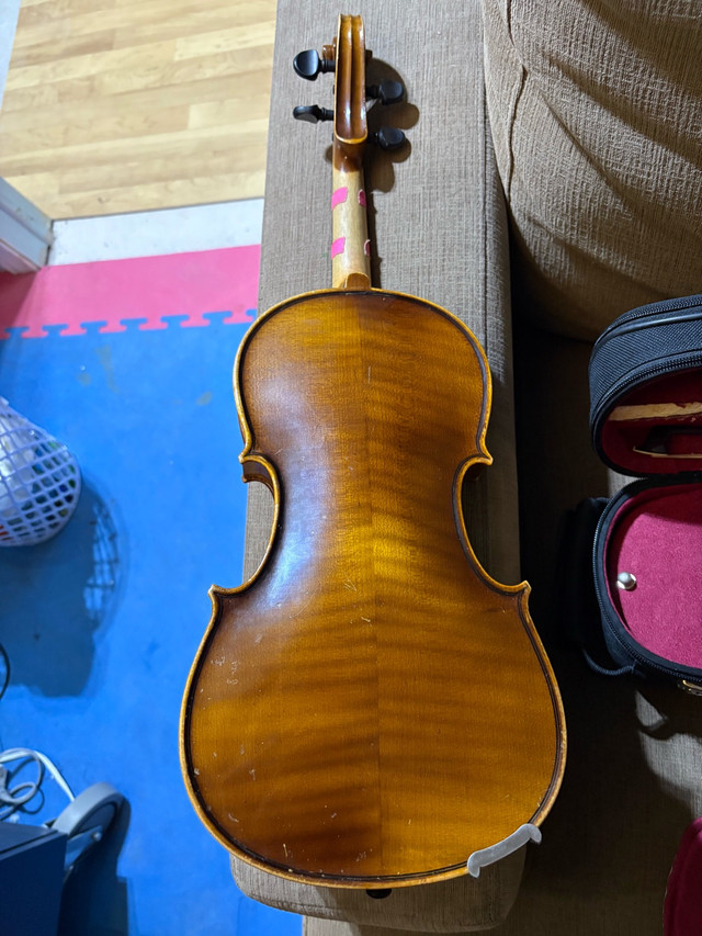 Violin with case made in hungry - photo 4