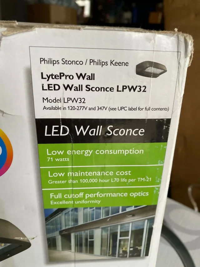 Philips led wall scone model LPw32 image indicator(3)