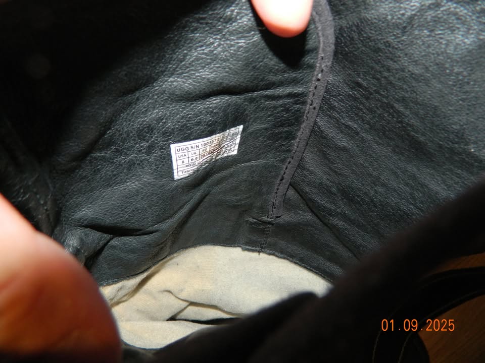 UGG TALL BOOTS LEATHER...size 8...VGUC-EUC - photo 4