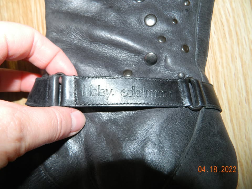 LIBBY EDELMAN real leather boots..EUC...size 7.5M - photo 2