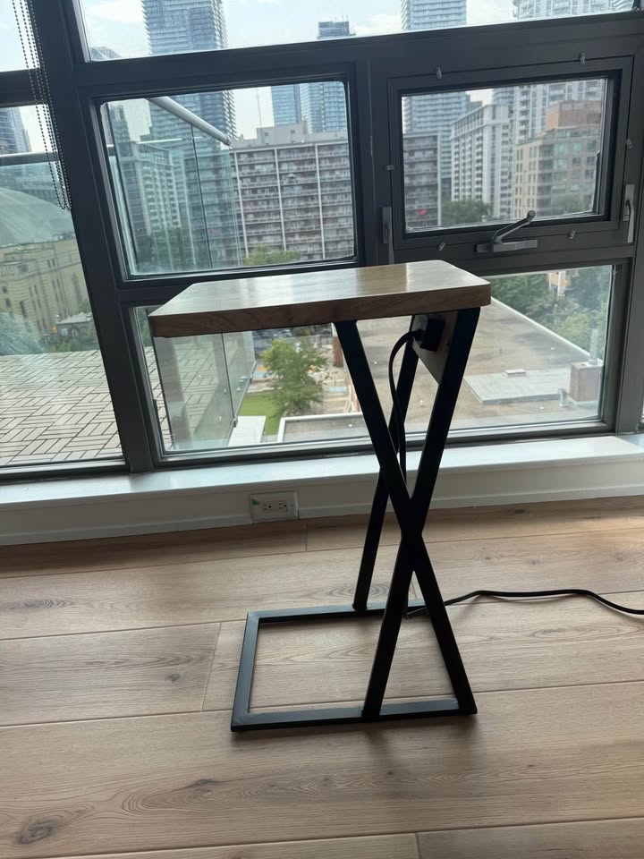 Lightly Used - Side/ C shape table with Power! - photo 3