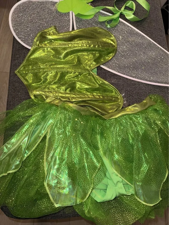 Tinker Bell costume full set with heels image indicator(5)