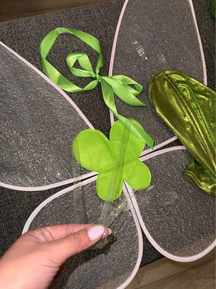 Tinker Bell costume full set with heels image indicator(6)