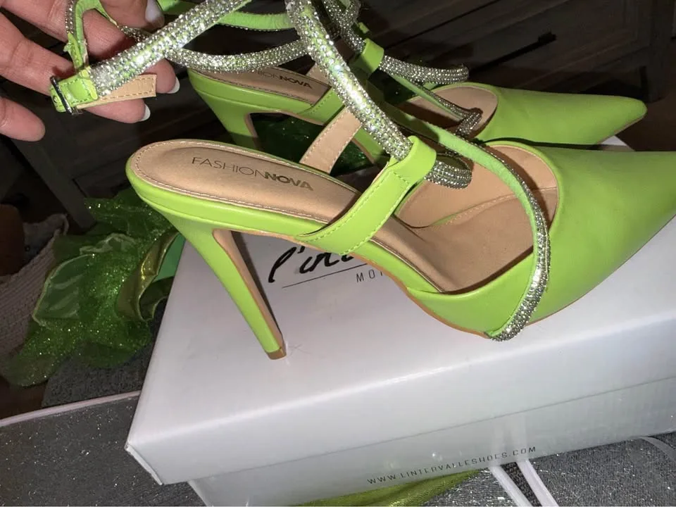 Tinker Bell costume full set with heels image indicator(8)