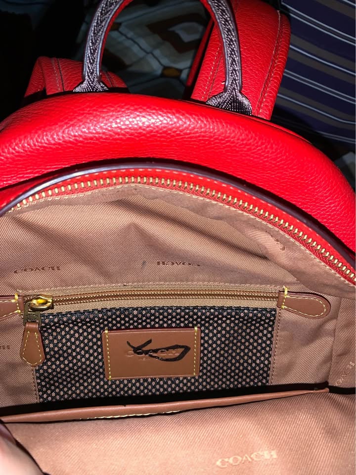COACH Charter Backpack 24 In Signature Leather - photo 4