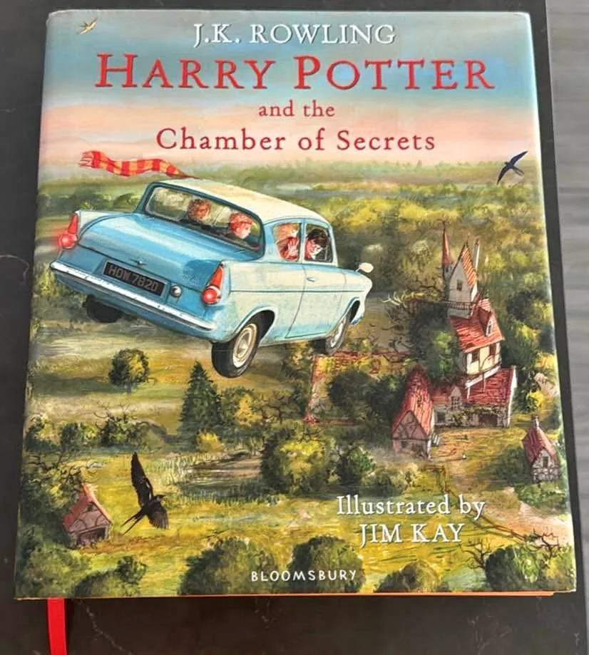 Harry Potter Chamber of Secrets Illustrated BNIB Moving Sale thumbnail