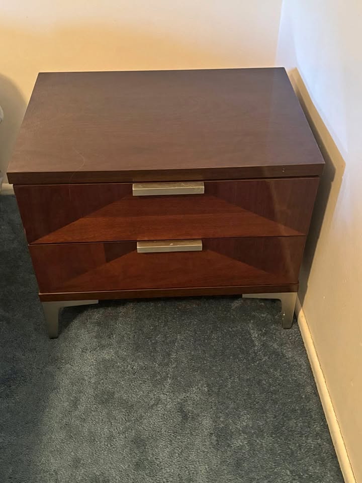 Bedroom Side Table (Brown)