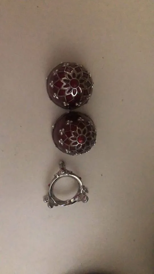 Faberge Enamel Egg Trinket Box image indicator(4)