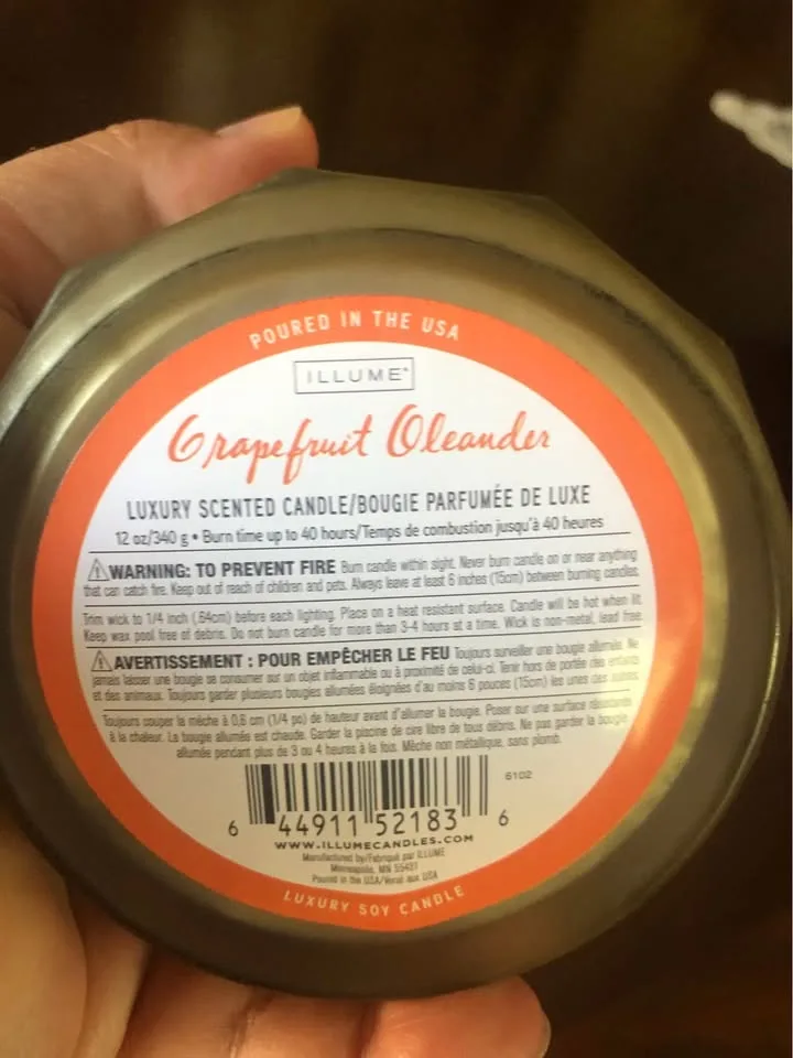 Candles Illume Glass Lustre Jar 12 Oz Long Burning image indicator(8)