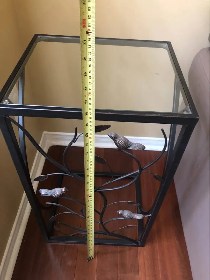 Pier 1 Sofa Tables (Glass/Iron) image indicator(4)