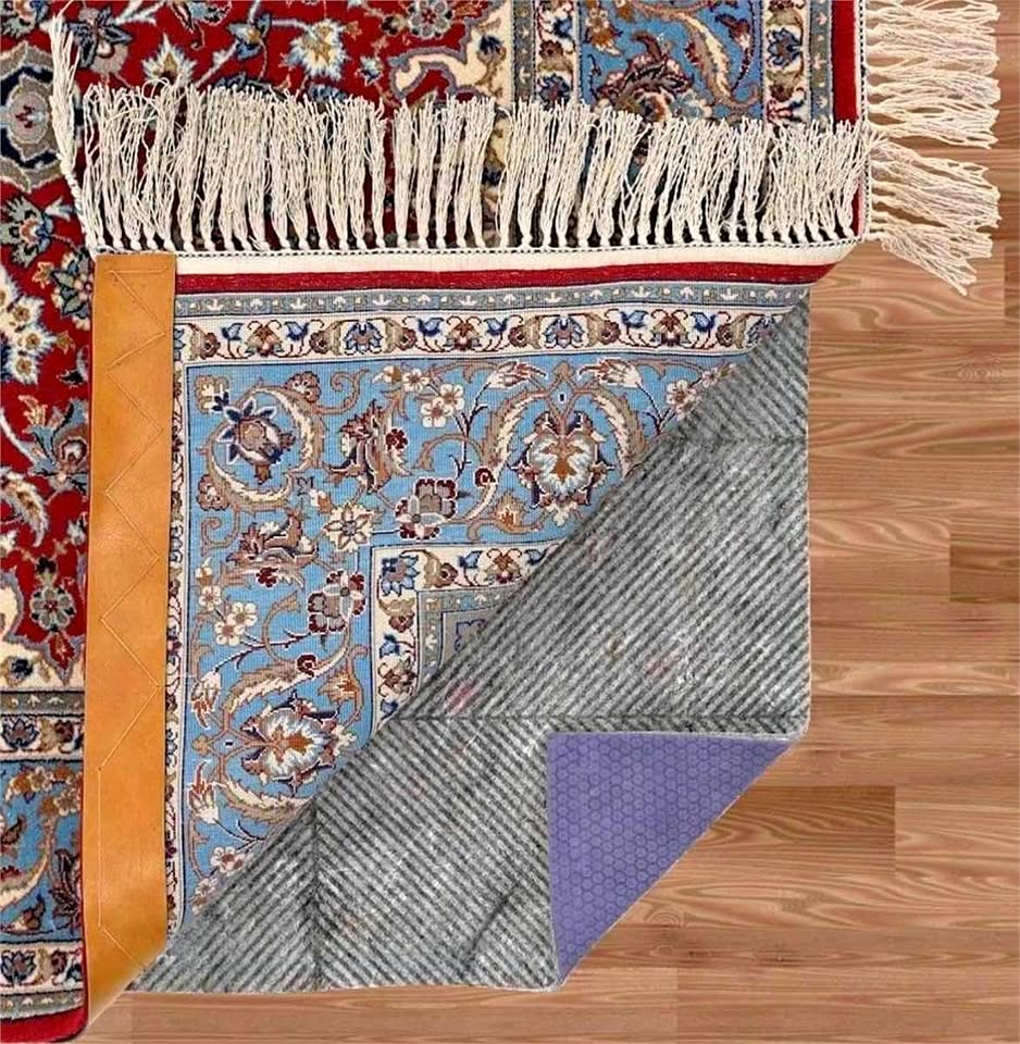 8x10 Non-Slip Felt and Rubber Rug Pad for Area Rugs