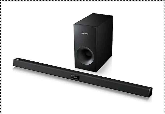 Powerful Samsung Sound Bar + Subwoofer