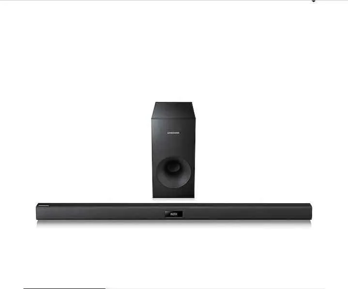 Powerful Samsung Sound Bar + Subwoofer image indicator(2)