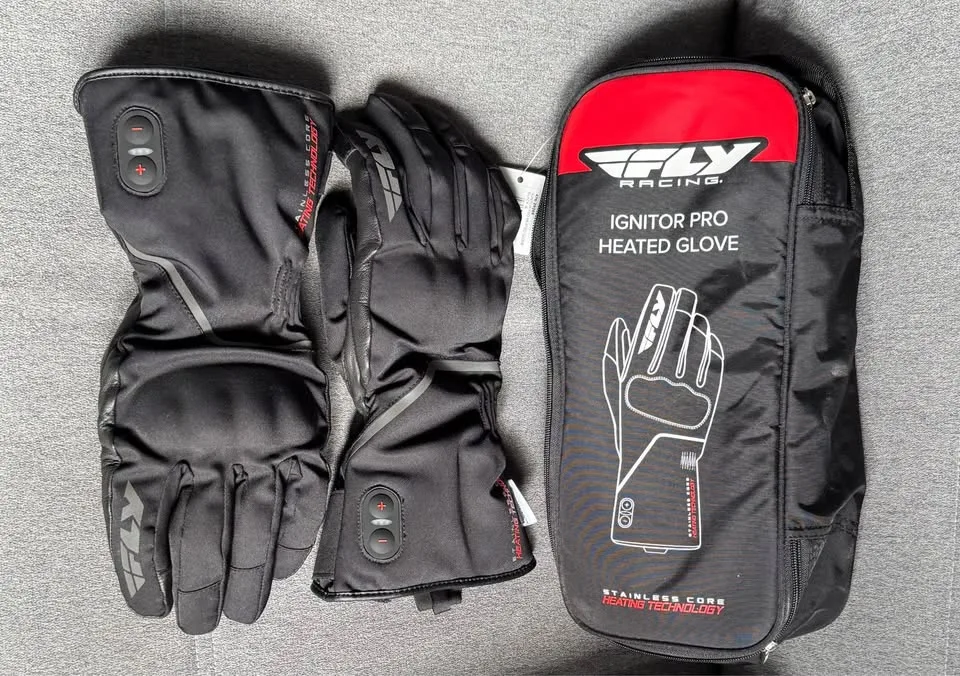Fly Ignitor Pro Heated Motorcycle Gloves (size XL) image indicator(2)