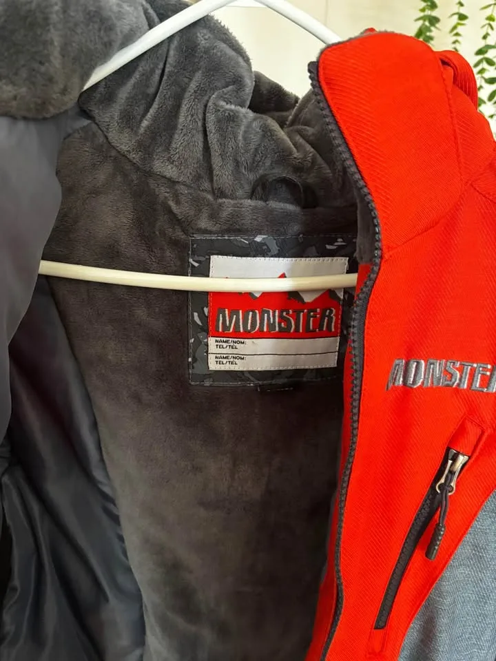 Monster Kids Winter Jacket Warm 3M Thinsulate Coat image indicator(5)