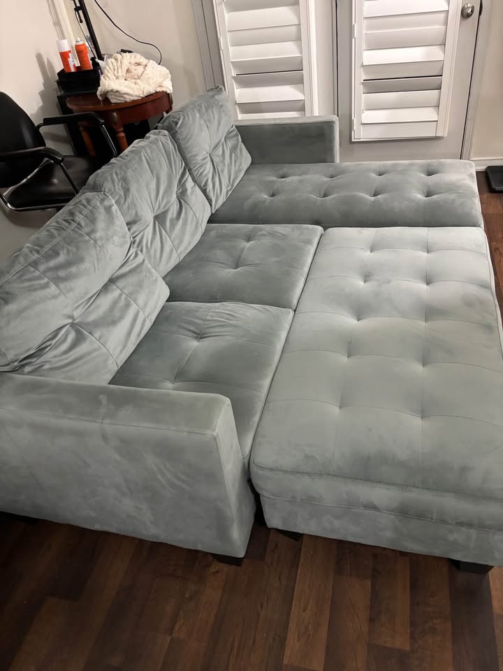 No storage. 3 pcs Sectional sofa bed for 2 - photo 4