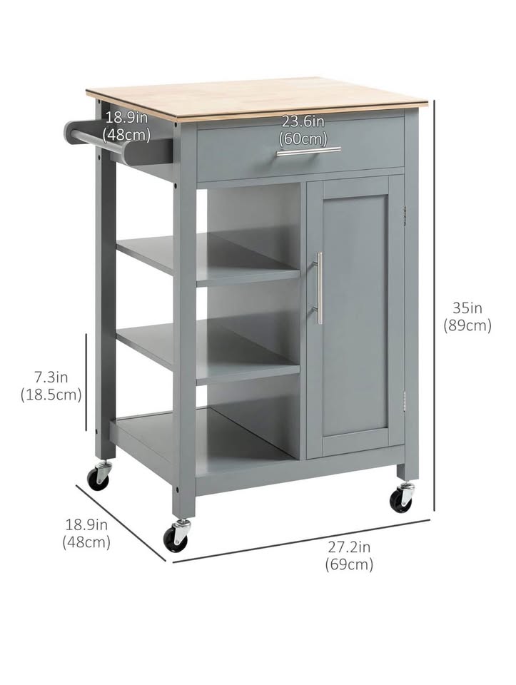 New Rolling Kitchen Island Cart - photo 2