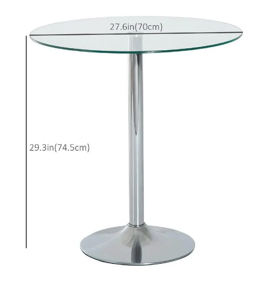 New Modern Round Dining Table – Compact & Stylish image indicator(2)