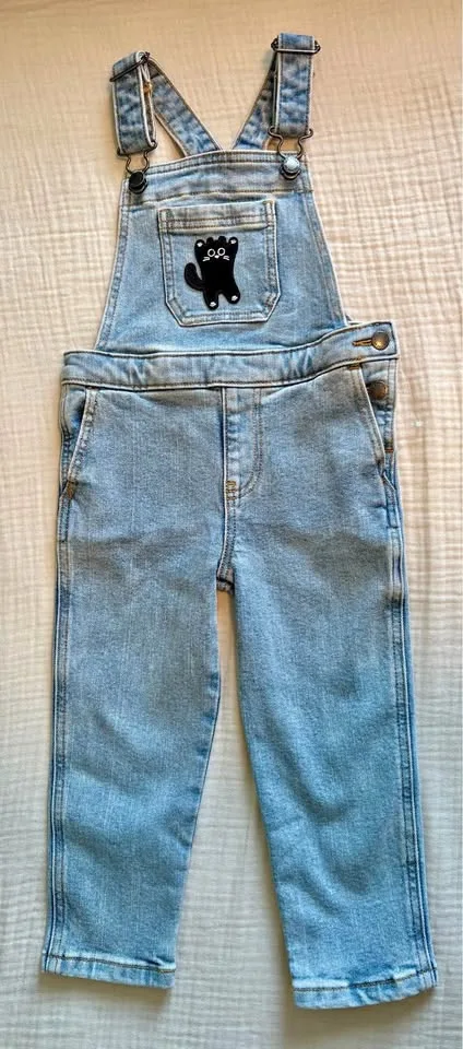BNWOT Joe Fresh 3T Toddler Denim Overalls thumbnail