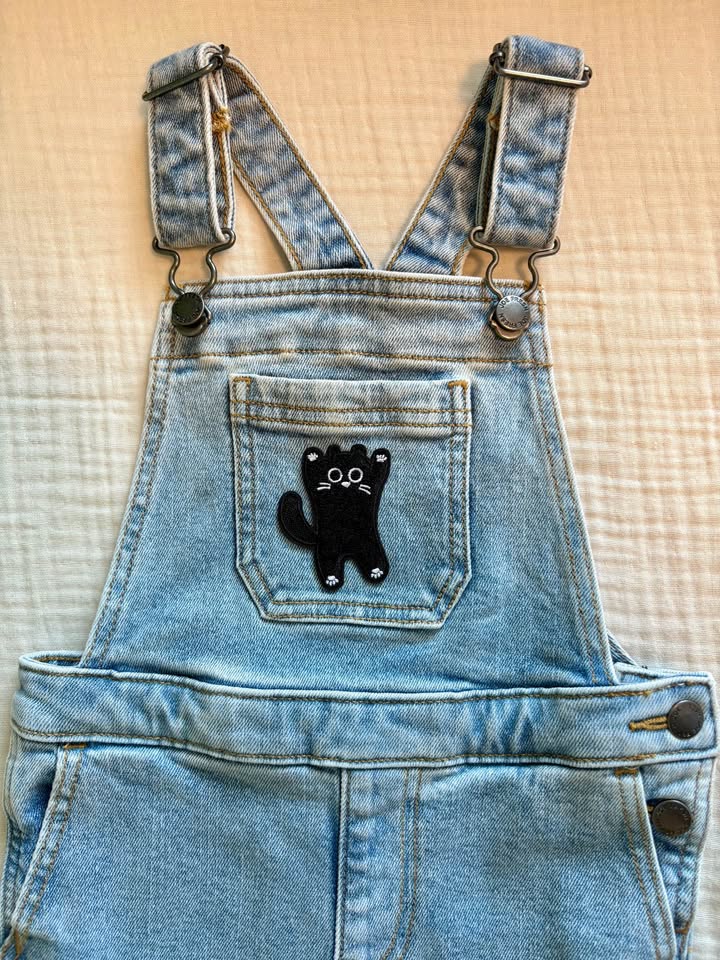 BNWOT Joe Fresh 3T Toddler Denim Overalls - photo 2