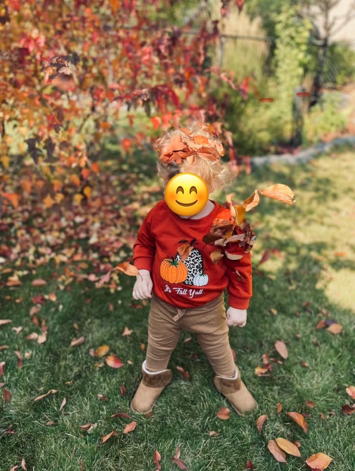 It's Fall Ya'll Romper Baby Girl 12-18 Months - photo 2