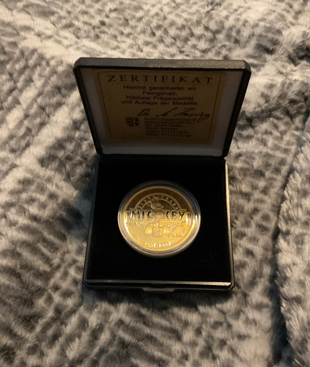 Mickey Mouse 60 Years With You coin - photo 3