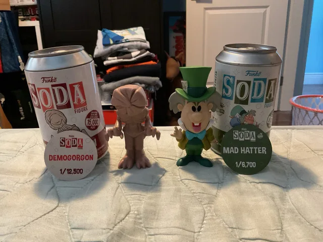 Funko Soda Demogorgan and Mad Hatter thumbnail