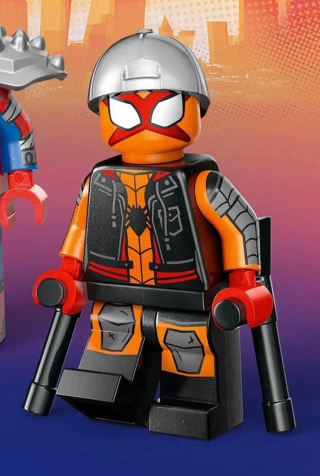 Lego CMF Spider-Man Sun Spider Minifig