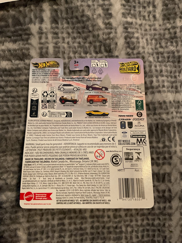 Hot Wheels Acura Integra GSR #107 - photo 2