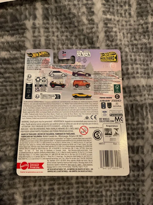 Hot Wheels Acura Integra GSR #107 image indicator(2)