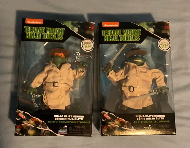 TMNT Mikey & Leo in Disguise Action Figures thumbnail