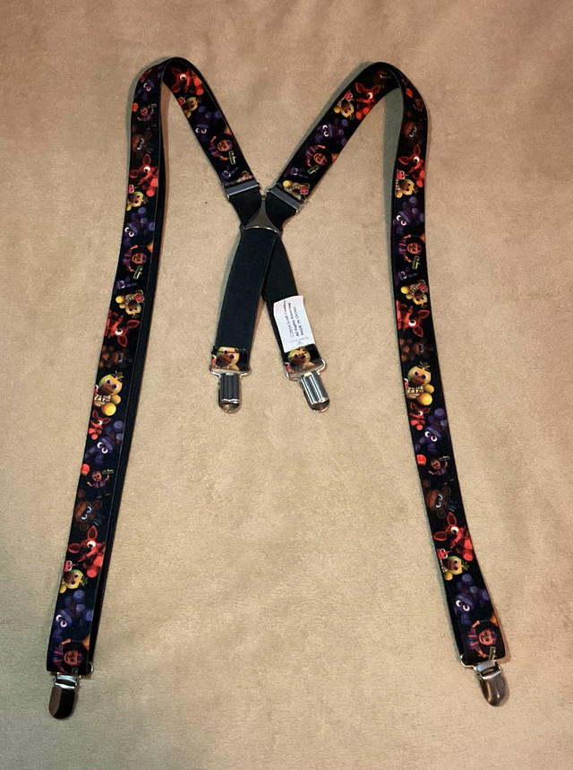Five Nights at Freddy's Buckle-Down Suspenders