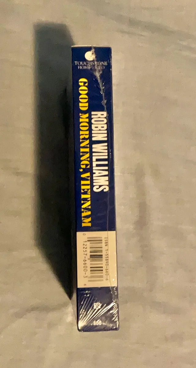 Robin Williams’s “Good Morning, Vietnam” Sealed VHS image indicator(3)