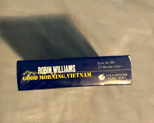 Robin Williams’s “Good Morning, Vietnam” Sealed VHS image indicator(5)