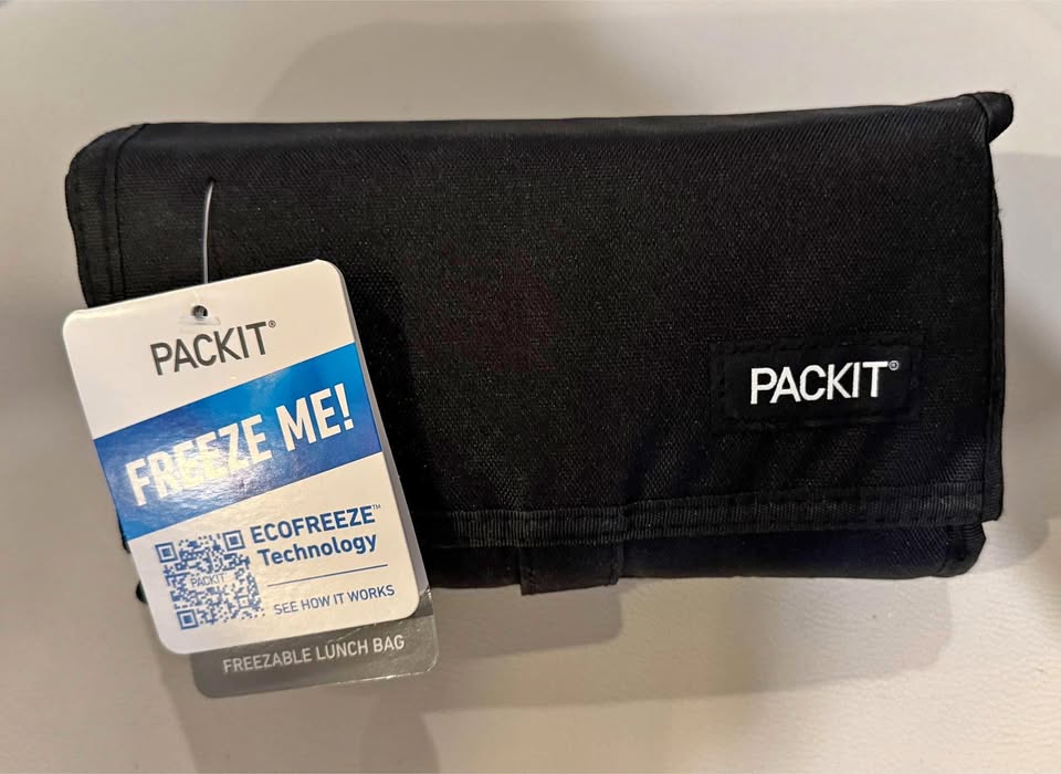 PackIt Freezable Lunch Bag Black