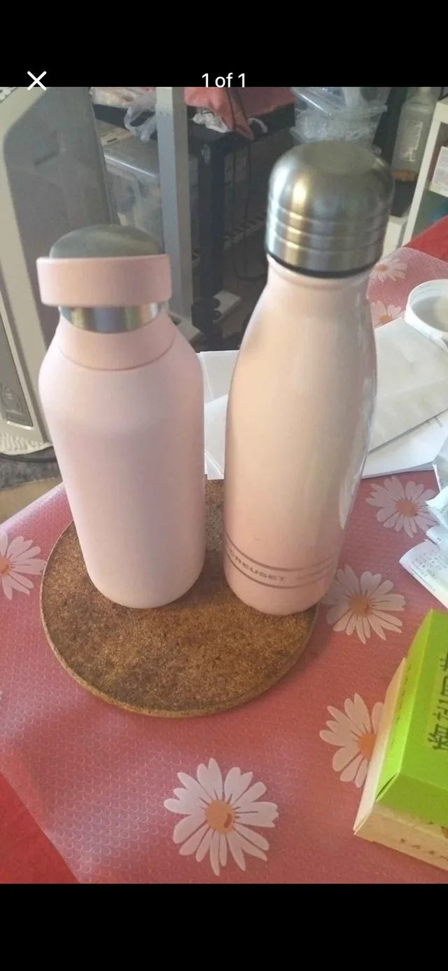 Le Creuset Pink Water Bottles thumbnail