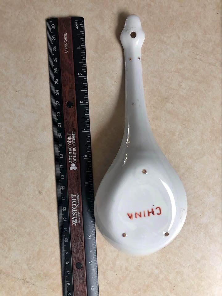 Antique Chinese big spoon