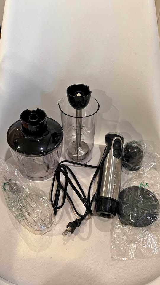 4-in-1 Immersion Blender Handheld
