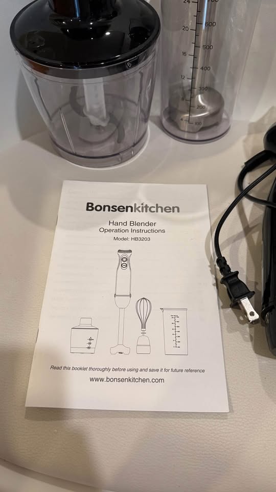 4-in-1 Immersion Blender Handheld - photo 4