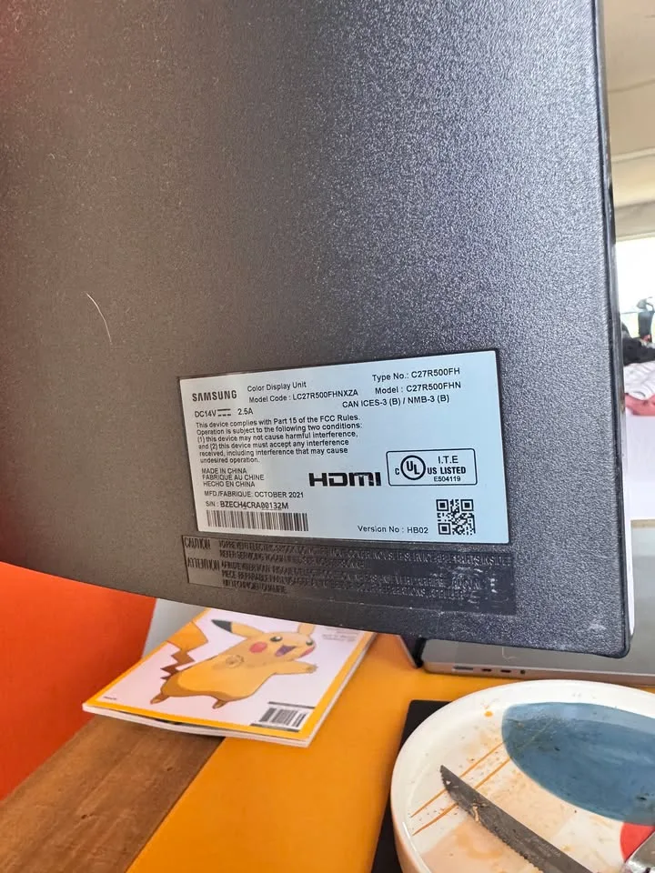 Monitor Samsung Curved 27" Gamer image indicator(4)