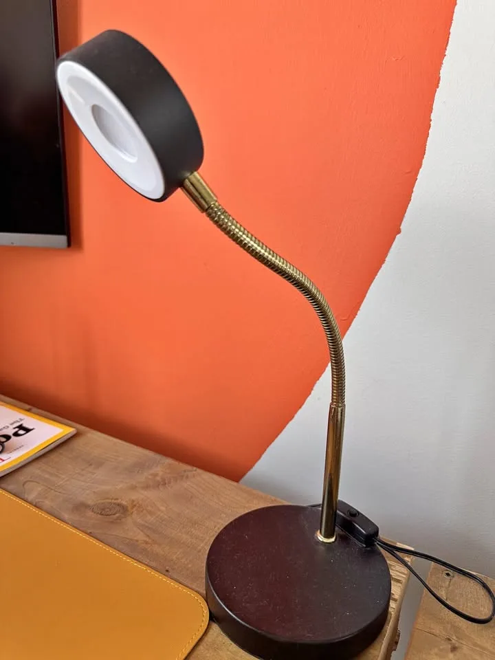 Vintage Mid Century Modern Gooseneck Desk Lamp thumbnail