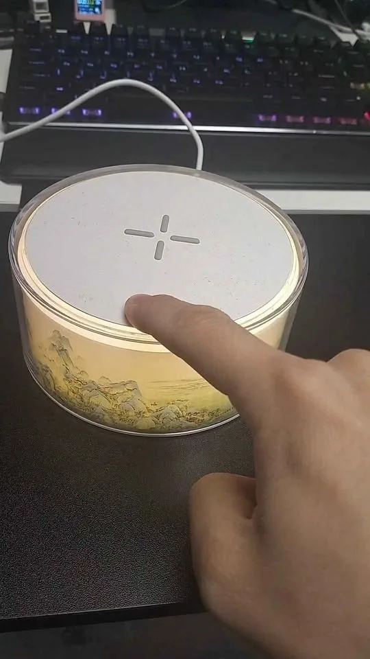 wireless charge lamp image indicator(2)