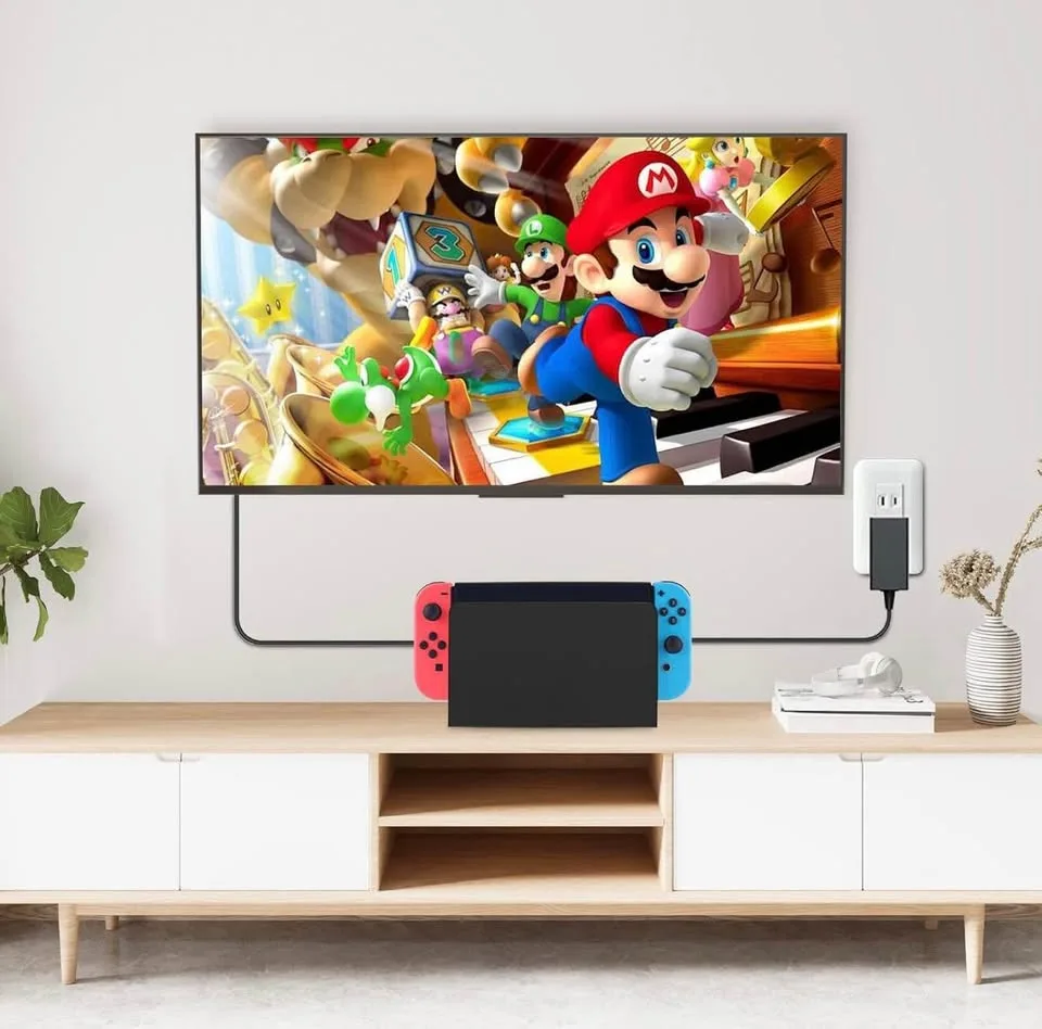 Nintendo Switch Dock + HDMI & AC Adapter image indicator(5)