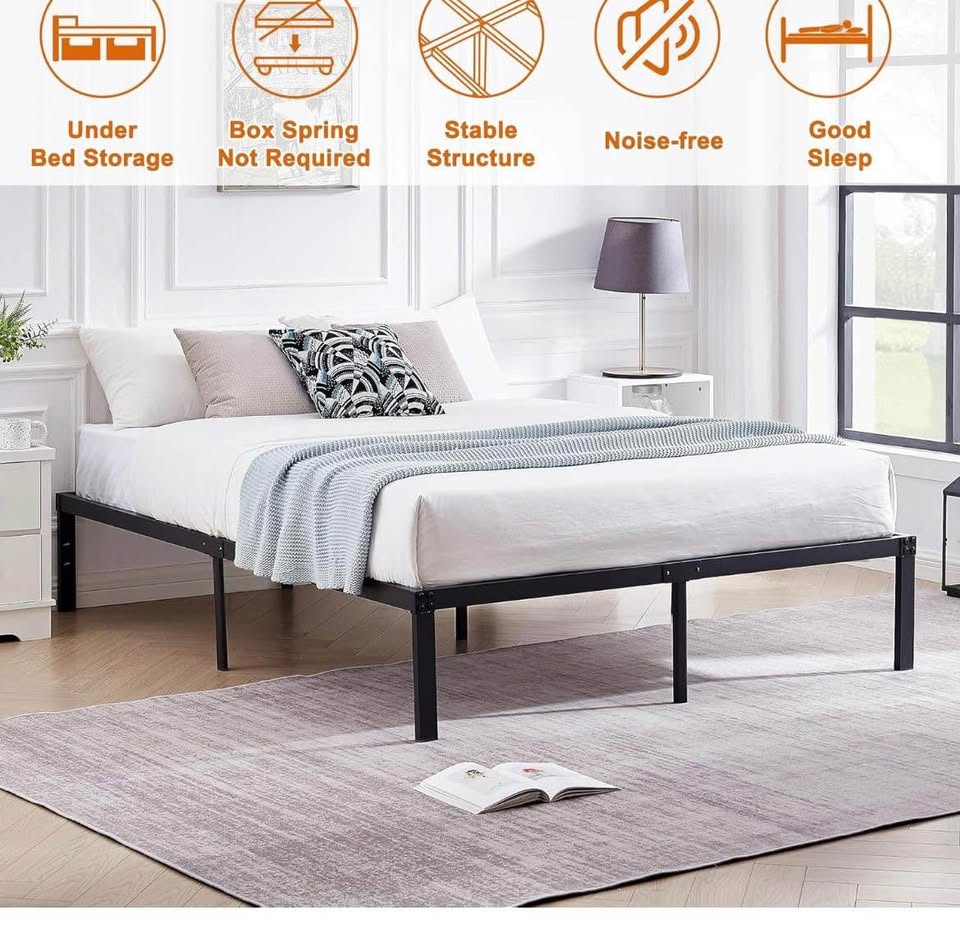 Queen Size bed frame 14” height - photo 2