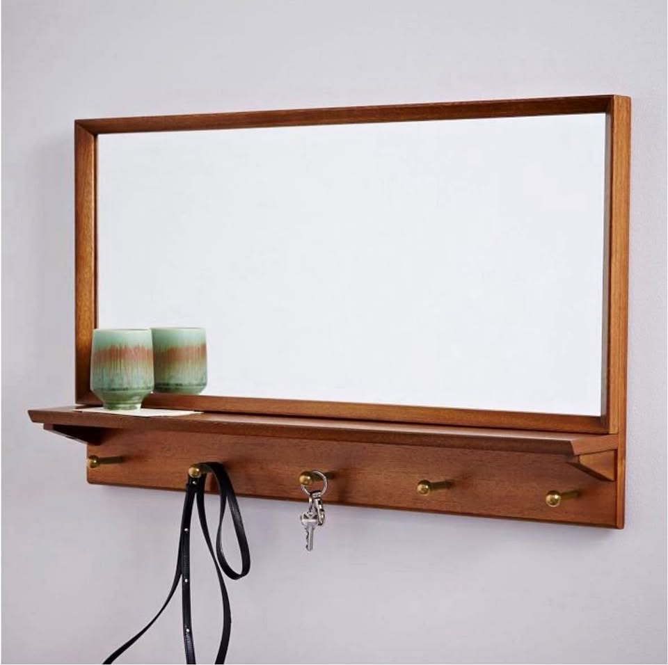 West Elm Mid Century Entryway Wall Mirror