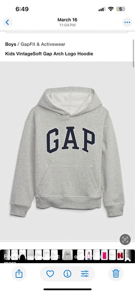 Softer than soft New with tags sweatshirt size 10 boys