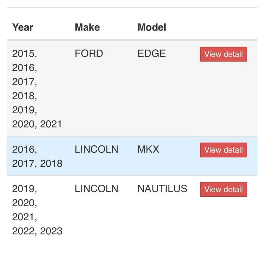 Premium brake pads Ford Edge / Lincoln image indicator(3)