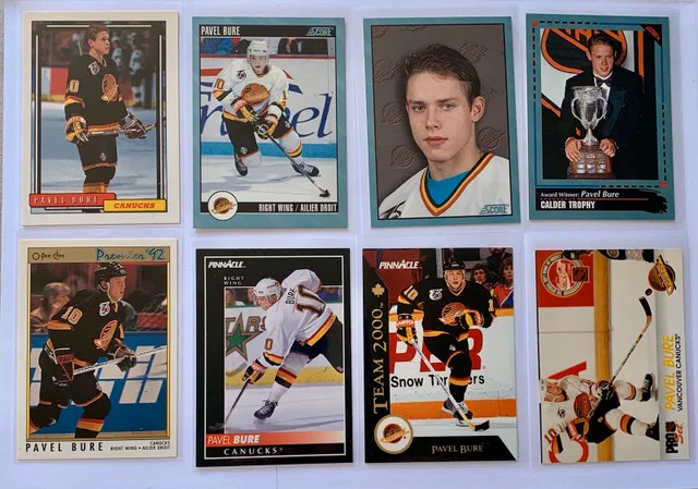 Pavel Bure Autographed Card + Rookie/Sub-set Cards image indicator(3)